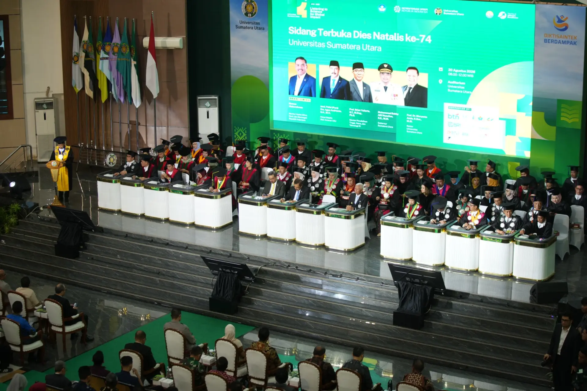 Dies Natalis ke - 74 : USU Catat Lompatan Prestasi dan Reputasi Global